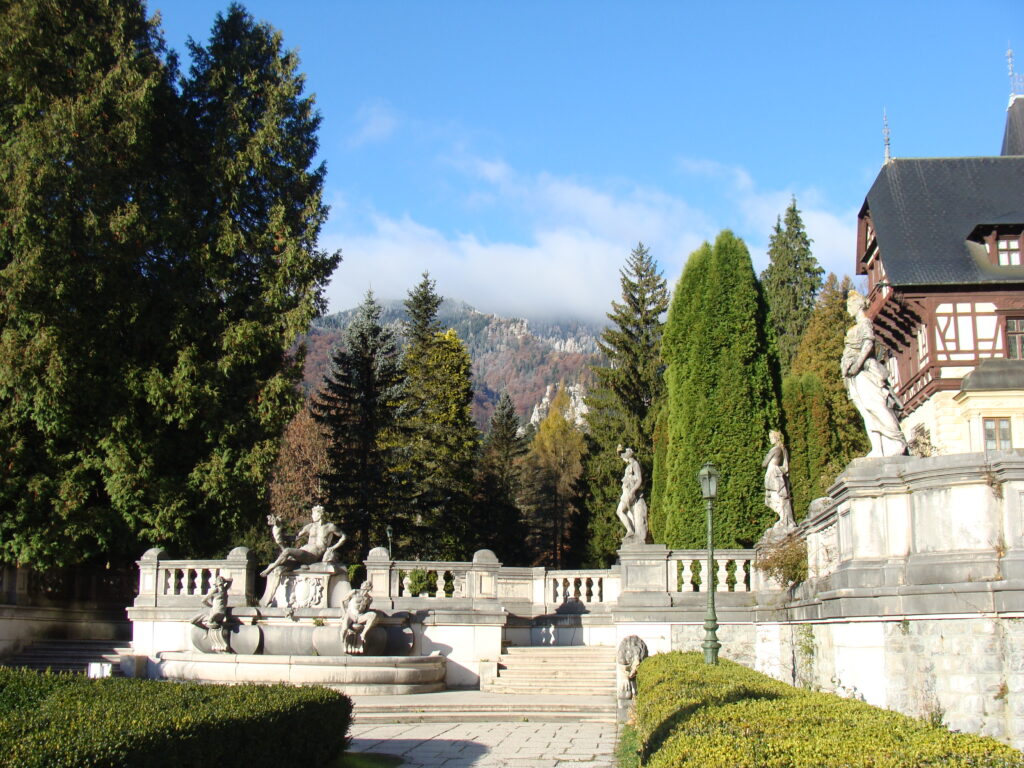 Terasele Castelului Peles – Sinaia