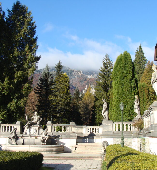 Terasele Castelului Peles - Sinaia