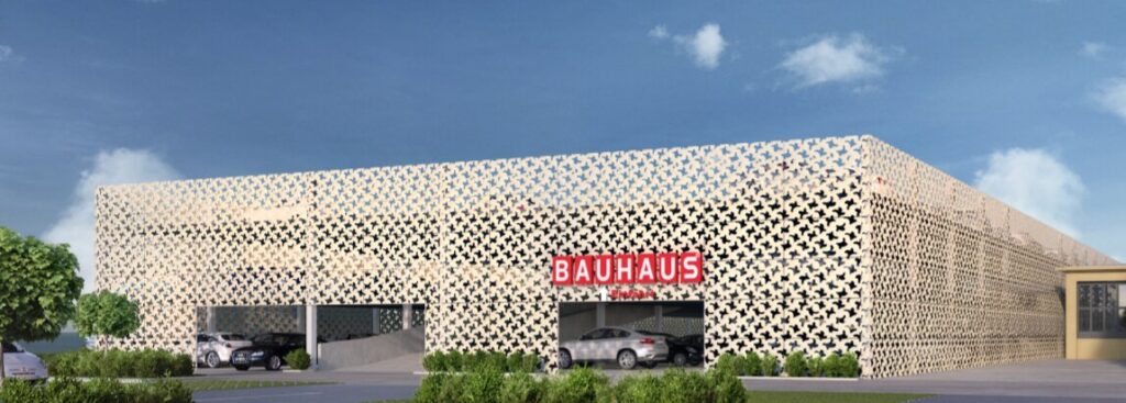 Bauhaus Carpark Munchen Germany