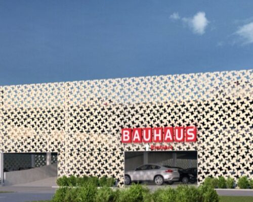 Bauhaus Carpark Munchen Germany